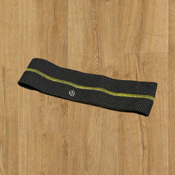 lululemon athletica Accessories - lululemon athletica Black and Yellow Knit Headband
